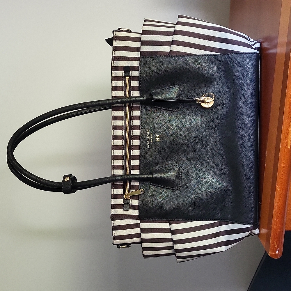 Henri Bendel Striped Baby Diaper Bag